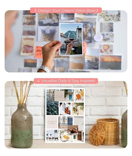 Vision Board Book Magazines with 1000+ Images – Scrapbook Supplies, Crafts for Adults, Clip Board, Junk Journal Supplies, Journaling Supplies, Board Books, Scrapbooking Supplies, Art Kit thumbnail 5