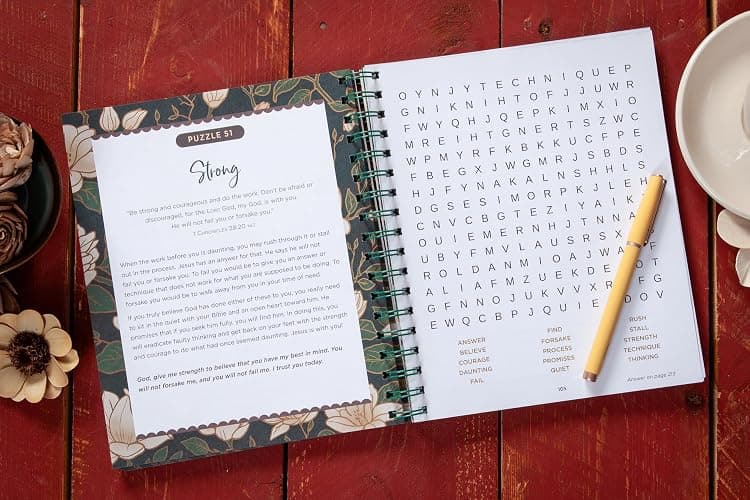100 Days of Strength for Women: Bible Word Search Devotional thumbnail 3
