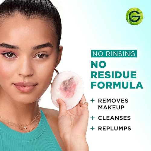 Garnier Micellar Cleansing Water, All-In One Hydrating and Replumping Makeup Remover + Face Cleanser with Hyaluronic Acid & Aloe, Hypoallergenic, Normal to Sensitive Skin, 700 mL thumbnail 3