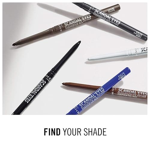 Rimmel London Scandaleyes Exaggerate Eye Definer, 001 Intense Black, 0.35g thumbnail 9