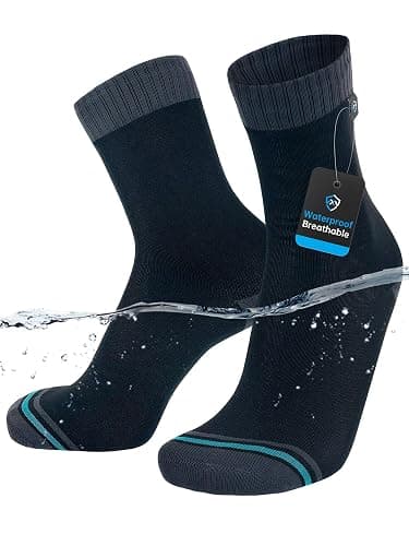 DexShell Waterproof Everyday Socks for Men &Women, Breathable Quarter Crew Socks for Walking, Commuting & All-Weather Comfort - Image 1