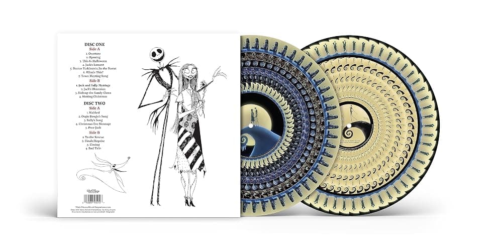 The Nightmare Before Christmas (Original Motion Picture Soundtrack) [Zoetrope Picture Disc 2 LP] thumbnail 2