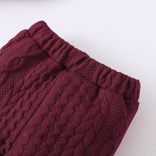Mioglrie Toddler Baby Girl Clothes Fall Winter Sweatsuit Newborn Sweatshirt Sweat Pant Sets Outfits Infant Girls Clothing thumbnail 5