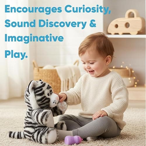 Love By Emi Interactive Stuffed Animal Feeding Sleeping Toy Gift thumbnail 4