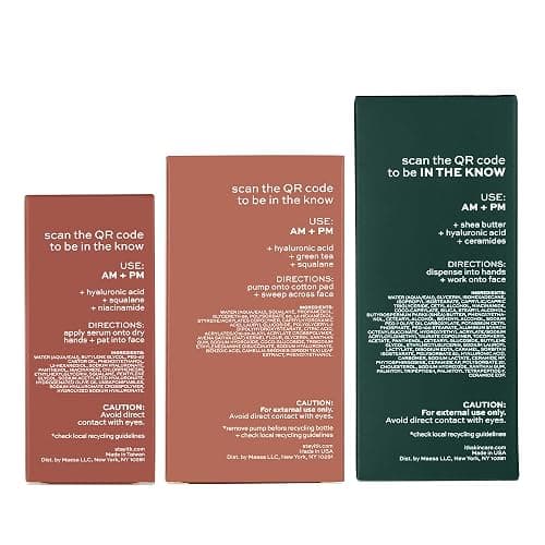 ITK Skincare Glowy Skin 3-Step Routine - Hyaluronic Acid + Niacinamide Serum, Squalane Milky Toner, Deep Moisture Ceramide Face Cream Moisturizer - Makeup Prep Skincare for Glowing Hydrated Skin thumbnail 10