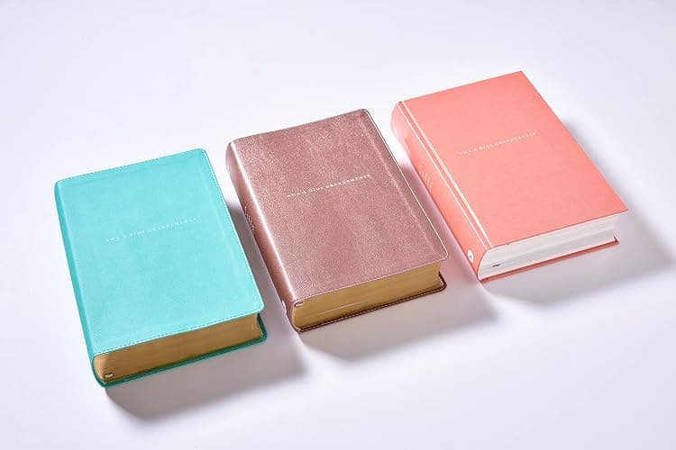 NBLA, Santa Biblia, Ama a Dios Grandemente, Interior a cuatro colores Leathersoft, Oro Rosa, Comfort Print (Spanish Edition) thumbnail 9