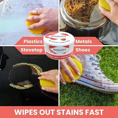 Shadazzle Natural All Purpose Cleaner and Polish – Eco friendly Multi-purpose Cleaning Product (1 Pack, Grapefruit) thumbnail 2