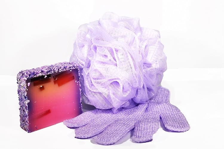 Linda Exfoliating Bath Gloves, Pack of 4 thumbnail 7