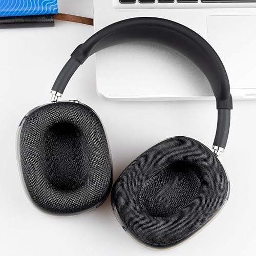 SOPROM Ear Cushions for Airpod Max Over-Ear Headphones Replacement Earpads Covers Cups Pads with Durable Mesh Fabric, Softer Foam and Magnet-Black thumbnail 6
