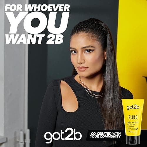 got2b Glued Water Resistant Spiking Gel 150 ml, Glued Spiking Gel for up to 72h Ultra Strong Hold, Water & Sweatproof, For Extreme Hairstyles, Vegan* Formula thumbnail 6