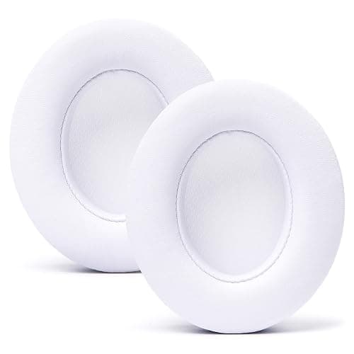 WC Wicked Cushions Replacement Ear Pads for Beats Studio 2 & 3 (B0501, B0500) Wired & Wireless | Does NOT Fit Beats Solo | Softer PU Leather, Enhanced Foam & Stronger Adhesive | White thumbnail 8