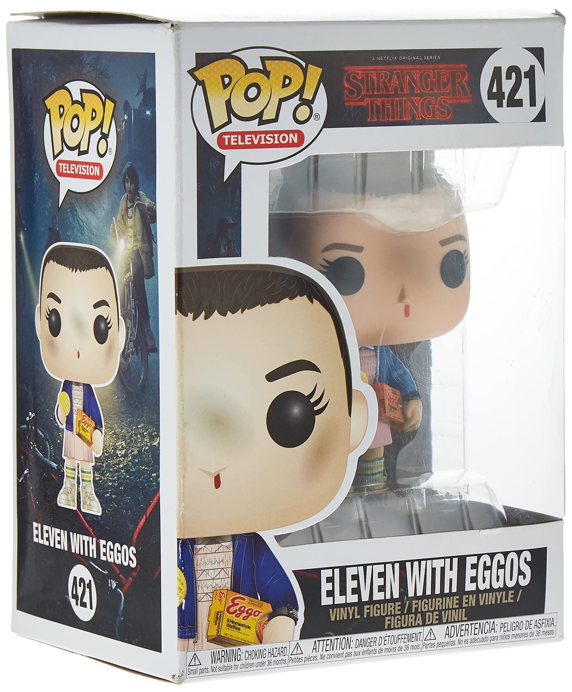 FUNKO POP! TELEVISION: Stranger Things - Eleven (Eggos) thumbnail 3