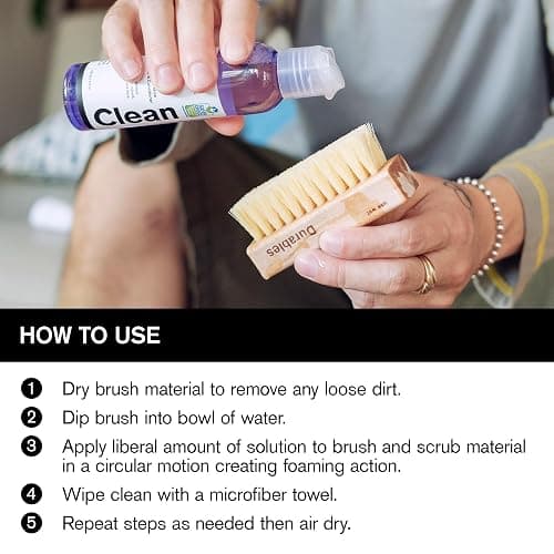 Jason Markk Deep Cleaning Solution, Shoe Cleaner, Cleans & Conditions, Sneaker Care, Ideal for Footwear, Safe for Leather, Suede, Nubuck, Cotton, Knits, 8oz thumbnail 5