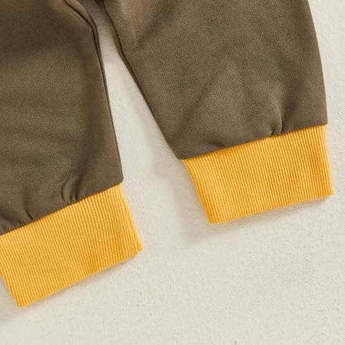 Toddler Baby Boy Fall Winter Clothes Mallard Duck Hoodie Long Sleeve Hooded Sweatshirt Pants Set Cute 2 Piece Outfit thumbnail 7