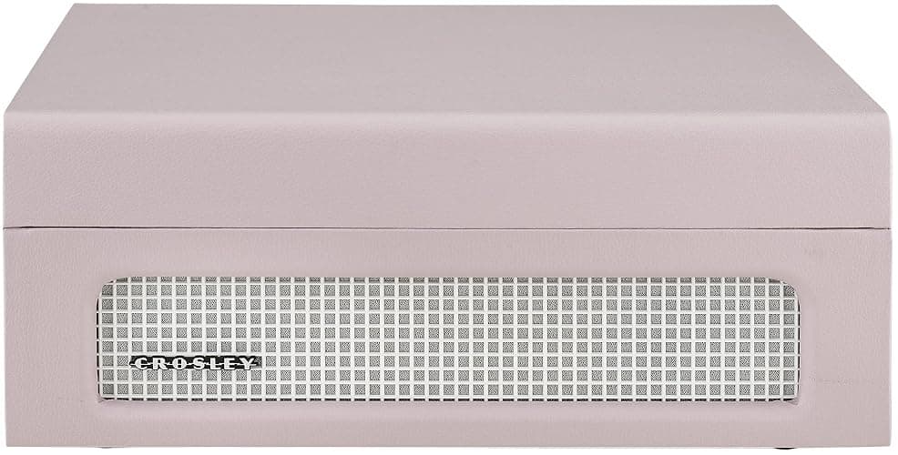 Crosley CR8017B-AM Voyager Vintage Portable Vinyl Record Player Turntable with Bluetooth in/Out and Built-in Speakers, Amethyst thumbnail 7