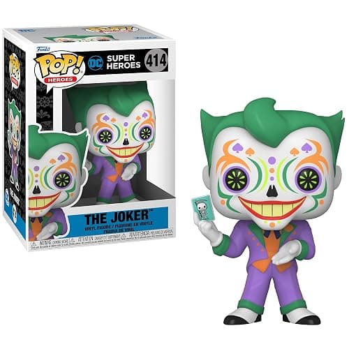 Funko Heroes: POP! Dia De Los DC Collectors Set - Bane, Batman, Harley Quinn, Joker thumbnail 4