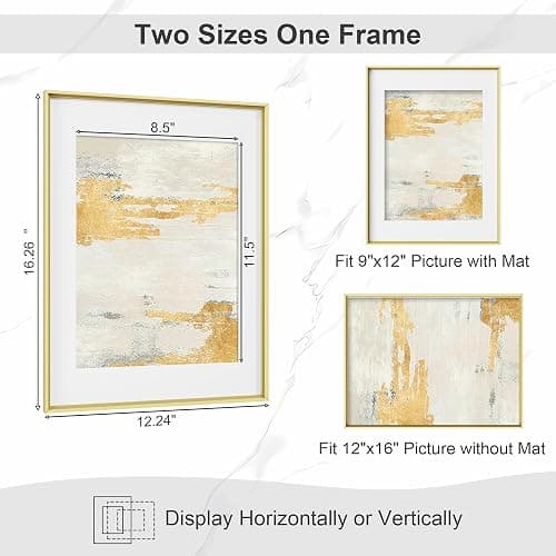 12x16 Metal Picture Frame 3 pack thumbnail 3