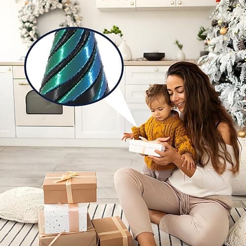 4 Pcs Spiral Cone Fidget toy, 3D Printed Fidget Toys, Impossible Cone Figet Toys, Beautiful and Durable Figet Toys Suitable for use at Home School Office and Outdoors thumbnail 5