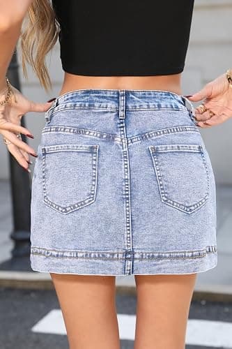 Denim Mini Skirt thumbnail 2