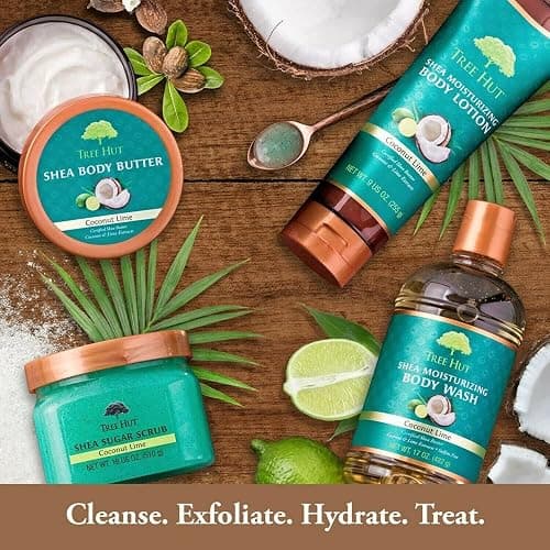 Tree Hut Shea Sugar Scrub, Exfoliating Body Scrub Removes Dead, Dry Skin for a Soft & Hydrated Feel, Nourishing Essential Body Care, 18 fl oz. thumbnail 5