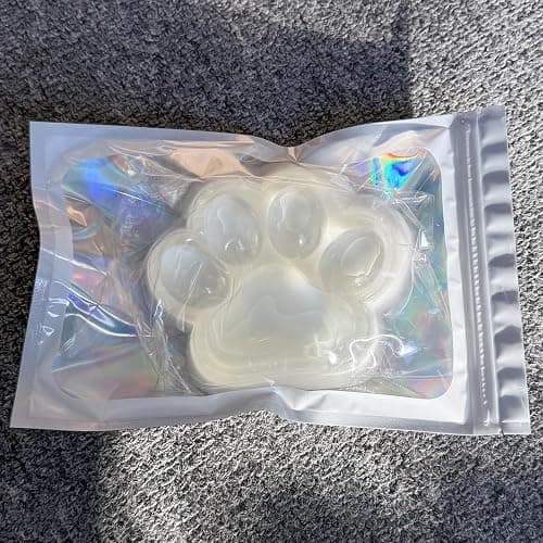Handmade Large Cat Paw Squishies for Relaxation, 5-inch Transparent Squishies Paw for Adults - 2025 New thumbnail 6