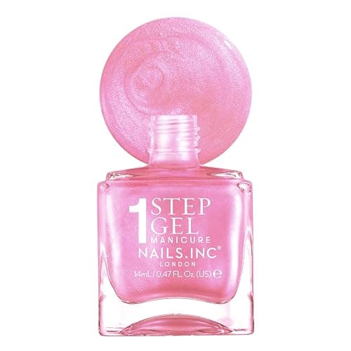 Nails.INC It's Topless Addison Iridescent Pink Gel-Like Nail Polish | Iridescent rosy pink gel nail polish stays glossy and long-lasting for 6 days. Ideal for manis, gifting, and glam nights. thumbnail 10