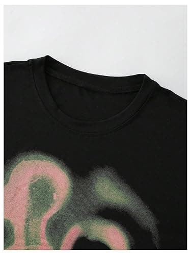 SOLY HUX Men's Oversized Graphic Tees Crew Neck Short Sleeve Vintage Streetwear T Shirt Tops thumbnail 3