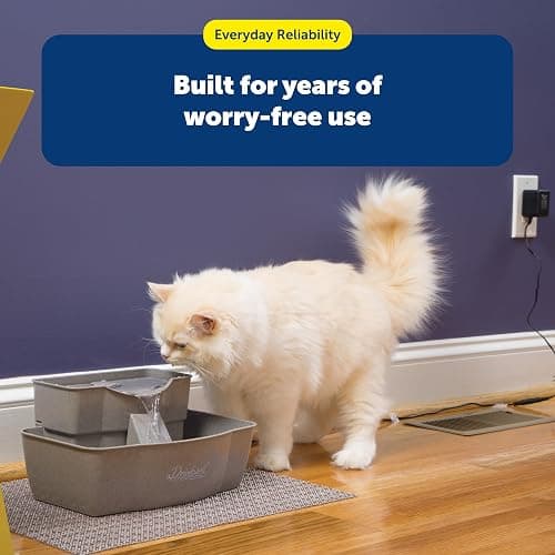 PetSafe Replacement Pump, Submersible, Quiet Operation, Compatible with Drinkwell Ceramic, Stainless Steel, 360 Pet Water Fountains (PAC00-13206) thumbnail 7