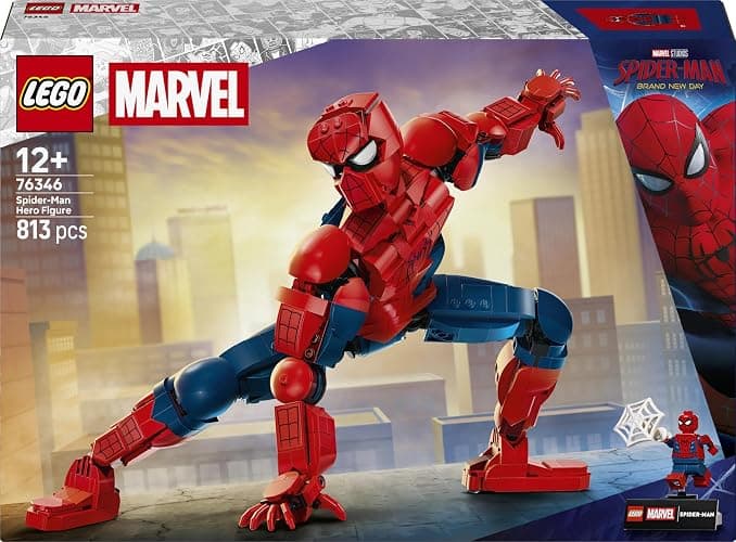 LEGO|Marvel Spider-Man Hero Figure - Superhero Toy incl. Action Figure w/Collectible Minifigure for Room Decor - Gift for 12+ Year Old Boys & Teenage Movie Fans - 76346 thumbnail 9