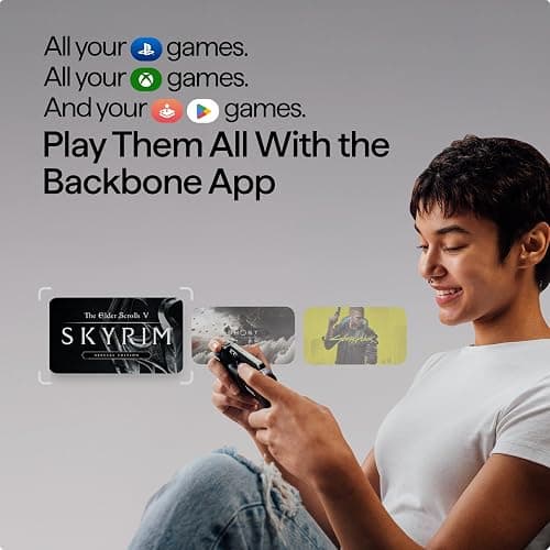 BACKBONE One Mobile Gaming Controller for iPhone 14 & Older (Lightning) 2nd Gen, Phone Controller, Play Xbox, PlayStation, PC, App Games & More (With 3 Months of Apple Arcade Access) thumbnail 7
