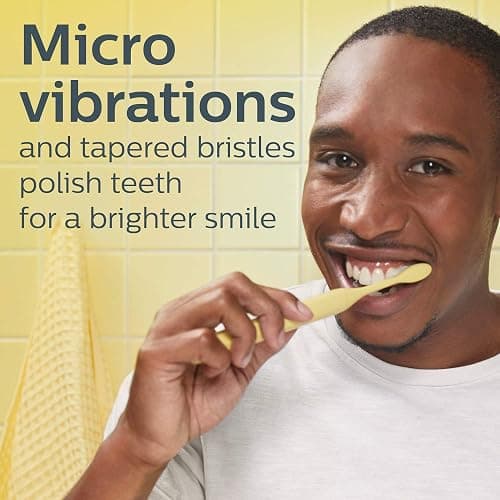 Philips Sonicare Battery Toothbrush, Mango Yellow, HY1100/02 thumbnail 2