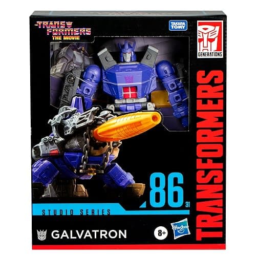 Transformers Toys Studio Series Leader Class The The Movie 86-31 Galvatron, 8.5-inch Converting Action Figure, Ages 8+ thumbnail 4