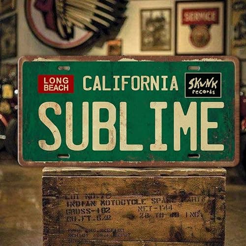 Vintage Metal Tin Sign Long Beach California Sublime Poster Grunge Hippie Room Decor Rock Band Posters Sublime Tapestry Funny Street Signs For Bedroom Wall Aesthetic 90s Bathroom Sign 12 X 6 Inch thumbnail 7