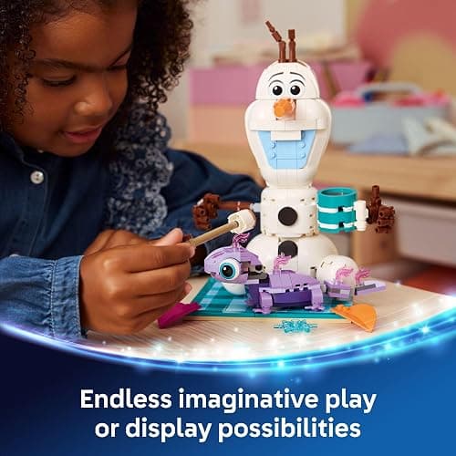 LEGO Disney Frozen Olaf and Bruni’s Picnic Fun Building Toy - Frozen Toys for Girls & Boys, Ages 7+ - Disney Gifts for Kids & Fans - 43287 thumbnail 2