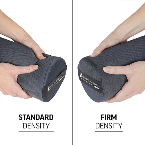 OPTP The Original McKenzie Lumbar Roll – USA-Made Low Back Lumbar Support for Office Chair & Car Seat Back Support Cushion. The Preferred Lumbar Pillow by Physical Therapists - Firm Density thumbnail 3