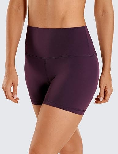 CRZ YOGA Butterluxe Biker Shorts 4'' - High Waisted Booty Workout Volleyball Yoga Womens Spandex thumbnail 4