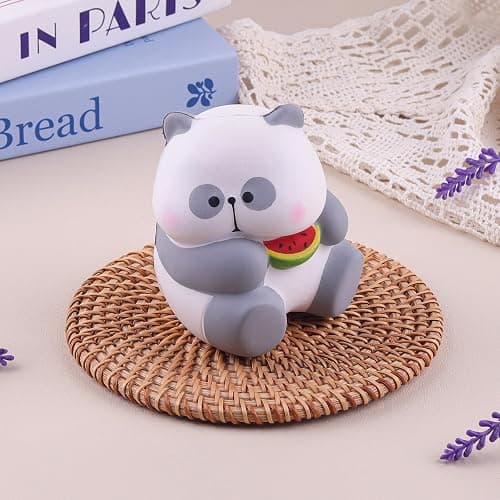 Anboor Panda Squishies Slow Rising Toys for Kids - Soft Cute Panda Foam Squishies Jumbo Animal Fidget Sensory Toys for Party Favors thumbnail 6