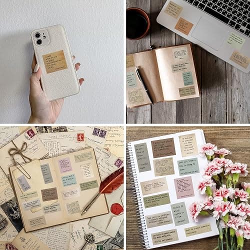 LakoArt 180 Pieces Retro Typewriter Style Motivational Quotes Stickers (3 Pcs. Each), Inspirational Vintage Journaling Stickers, Famous Words Scrapbook Sticker for Planner Bullet Junk Journal Laptops thumbnail 5