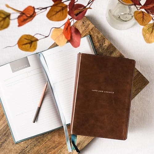 Love God Greatly Journal: A SOAP Method Journal for Bible Study (Blue Cloth-bound Hardcover) thumbnail 4