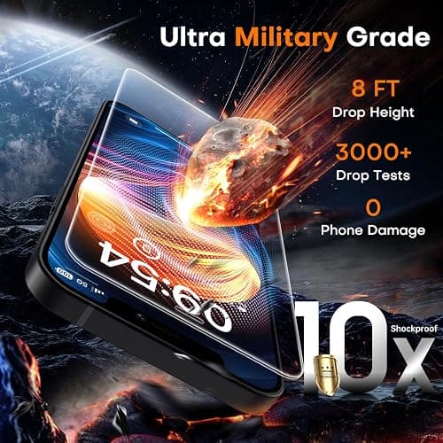 TOCOL for iPhone 12 Screen Protector 9H Hardness Military Grade Shatterproof HD Tempered Glass Full Coverage Easy Installation Case Friendly 2 Pack thumbnail 2