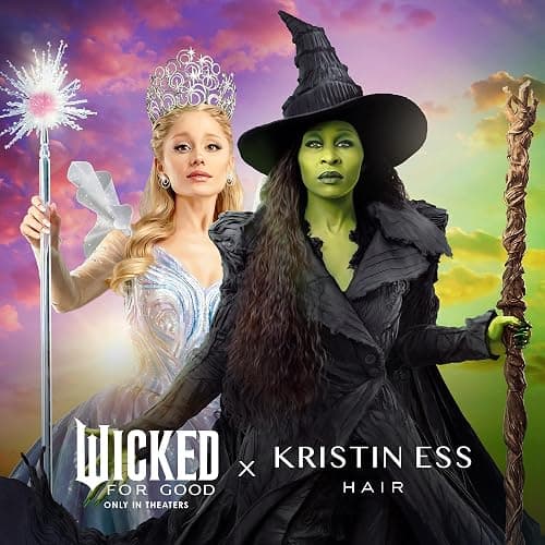 Kristin Ess Hair Wicked Limited Edition Signature Sulfate Free Shampoo and Conditioner Set for Moisture, Frizz + Shine - Color Safe, Vegan, Paraben Free - Clarifying, Hydrating Damage Repair for Women thumbnail 7