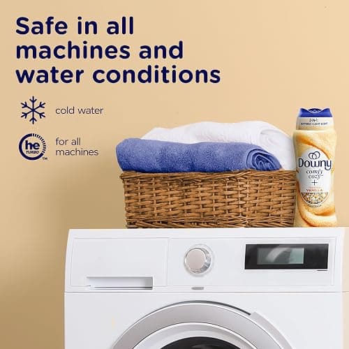 Downy Comfy Cozy In-Wash Laundry Scent Booster Beads, Toasted Vanilla Scent, 32.2 oz, Softness and Freshness thumbnail 7