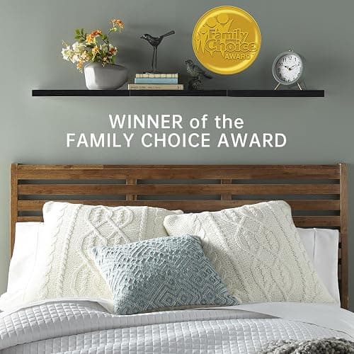BAYKA Floating Shelves for Wall, Wall Mounted Rustic Wood Shelves for Bathroom, Bedroom, Living Room, Kitchen, Hanging Shelf for Books/Storage/Room Decor with 22lbs Capacity (Black, Set of 3, 15.7in) - Black - 15.7inches thumbnail 8