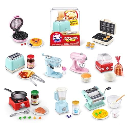 Mini Brands Really Works Magic Cook Kitchen Kapsel Serie 1 (Eismaschine) von ZURU, Kapseln mit funktionsfähigen Miniatur-Küchengeräten, nicht essbare Sammelfigur für Kinder ab 3 Jahren thumbnail 3