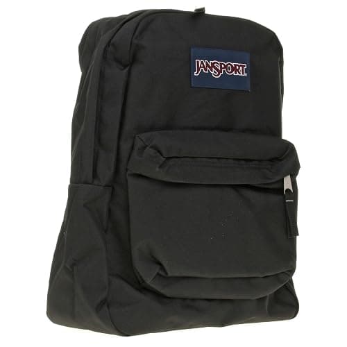 JanSport SuperBreak One Backpacks - Durable, Lightweight Bookbag with 1 Main Compartment, Front Utility Pocket with Built-in Organizer - Premium Backpack, Black thumbnail 5