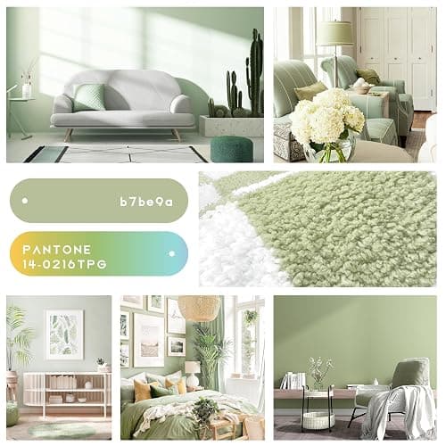 Tititex Luxury Sage Green Beige Checkered Grid Bathroom Rug, 16"x24" Classic Checkerboard Extra Soft and Absorbent Microfiber Bath Rugs, Non-Slip Plush Shaggy Bath Carpet for Bathroom Floor thumbnail 3
