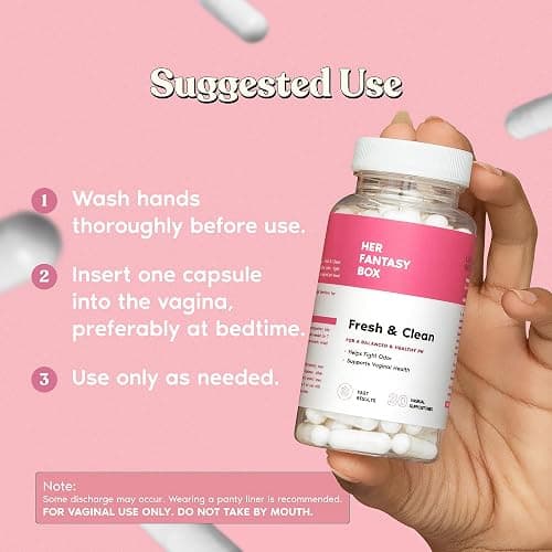 Her Fantasy Box | Fresh & Clean – Boric Acid for pH Balance, Odor Control & Comfort – 30 Count thumbnail 5
