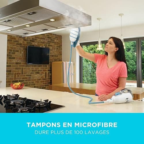 BLACK+DECKER Vadrouille à vapeur 2-en-1 avec gant de nettoyage à main SteaMitt et 11 accessoires, BHSM166DSM-QS thumbnail 9