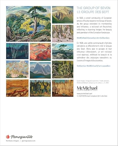 Mini Wall Calendar 2026, The Group of Seven Art, 12 Months, Grid Design Featuring 12 Artworks (English and French Edition) thumbnail 6