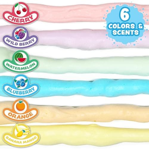 Tub Works® Fluffy Foam Soap, Variety 6 Pack | Shape, Mold & Create Bath Art with Soft Bath Foam for Kids | Gentle, Cleansing Kids Bath Soap | Easy-to-Use Spray Nozzles | Fruity, Fun Bath Colors thumbnail 5